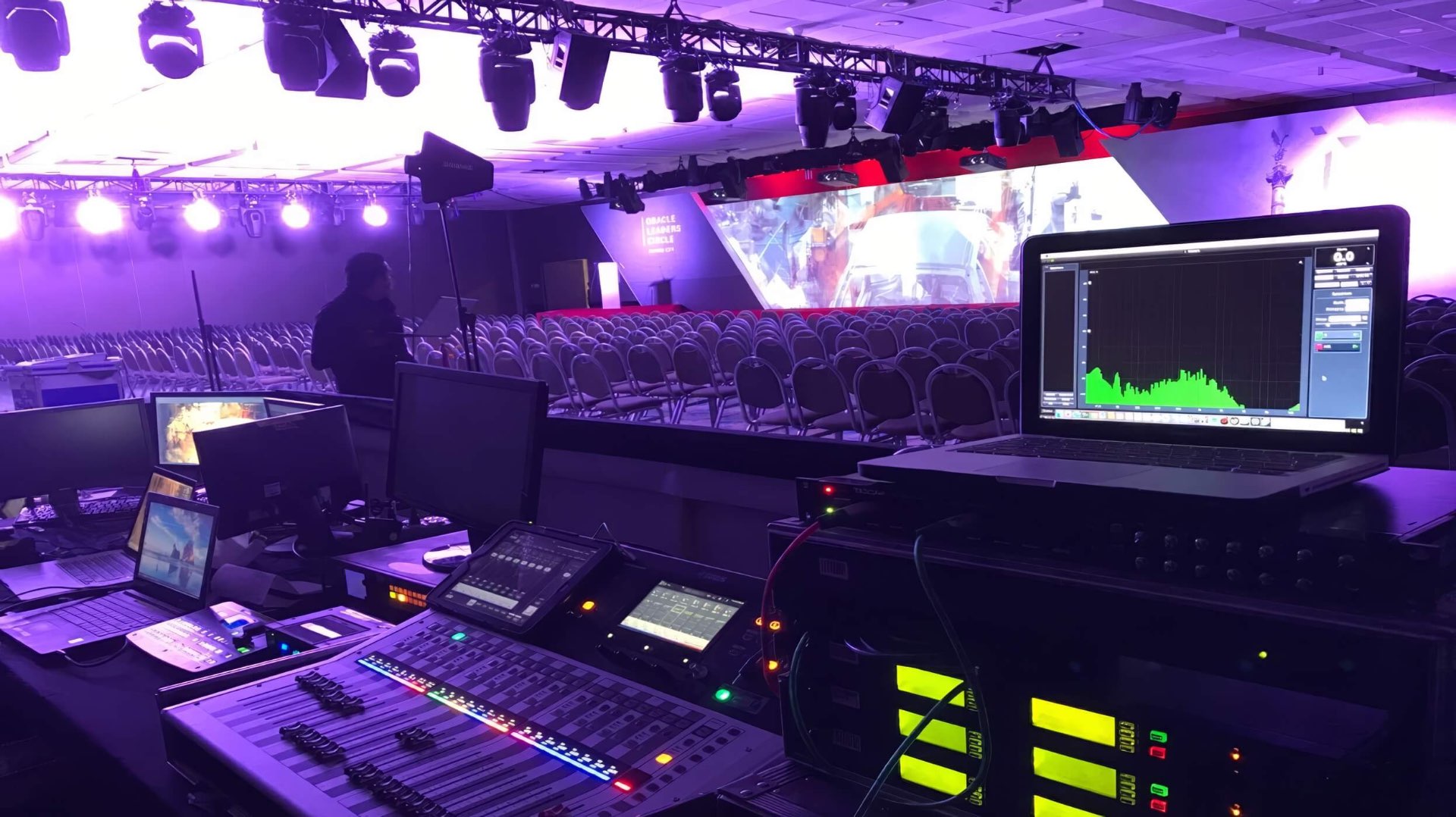 Live event production in Mexico